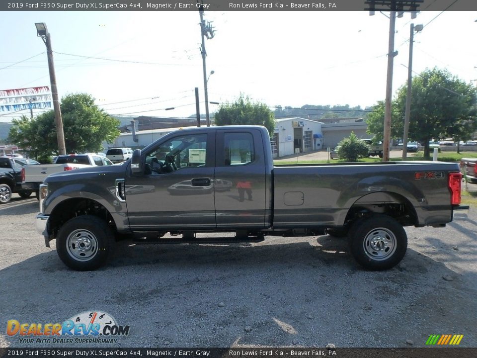 2019 Ford F350 Super Duty XL SuperCab 4x4 Magnetic / Earth Gray Photo #6