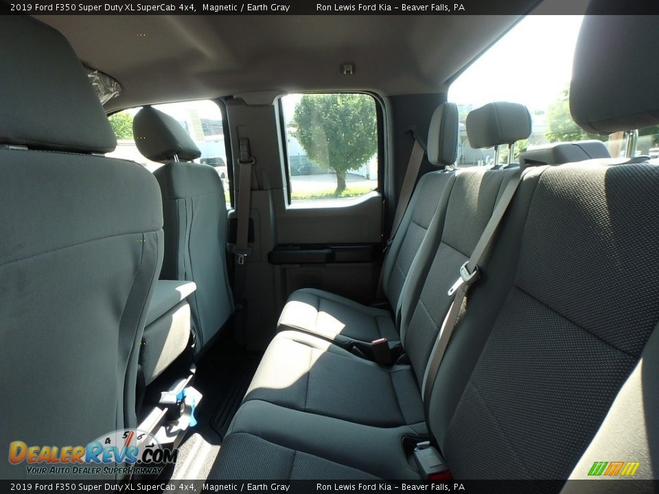 2019 Ford F350 Super Duty XL SuperCab 4x4 Magnetic / Earth Gray Photo #13