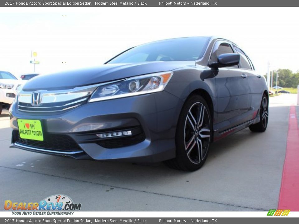 2017 Honda Accord Sport Special Edition Sedan Modern Steel Metallic / Black Photo #5