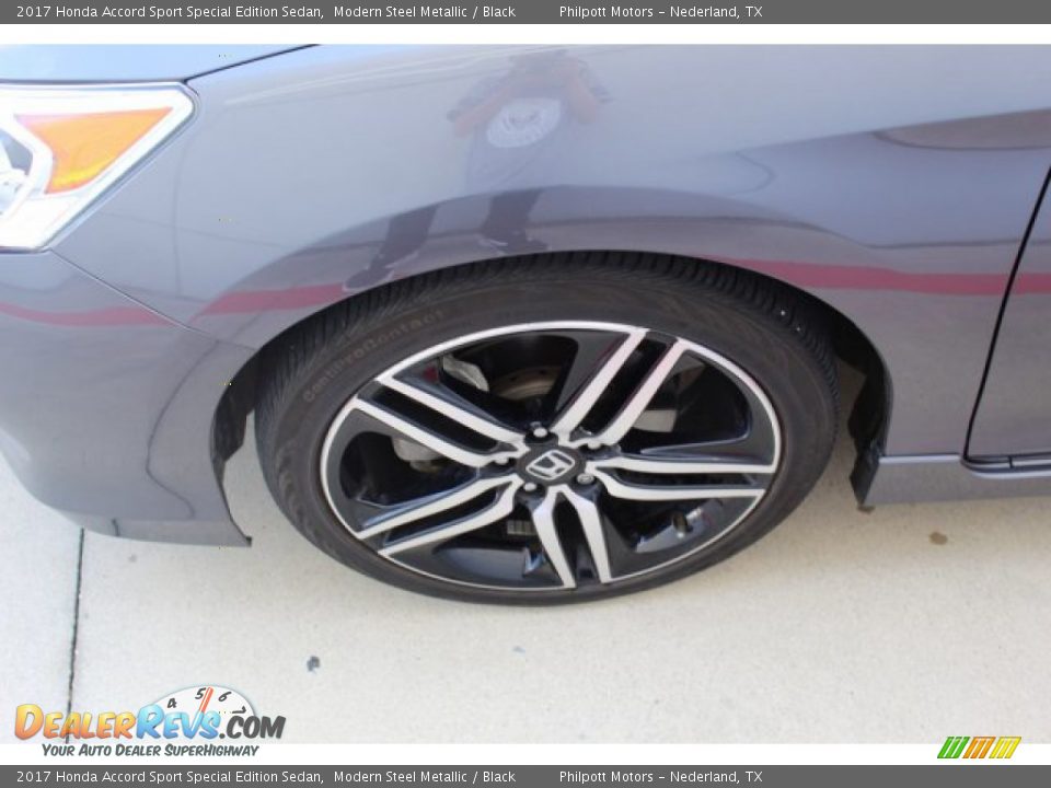 2017 Honda Accord Sport Special Edition Sedan Modern Steel Metallic / Black Photo #6