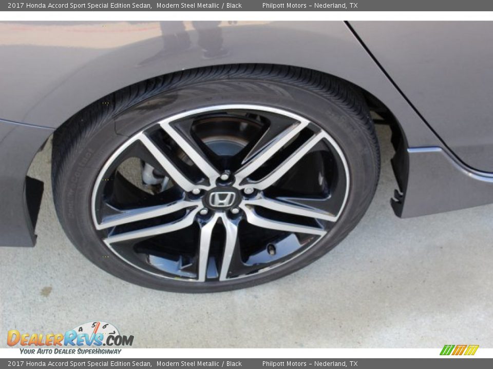 2017 Honda Accord Sport Special Edition Sedan Modern Steel Metallic / Black Photo #8