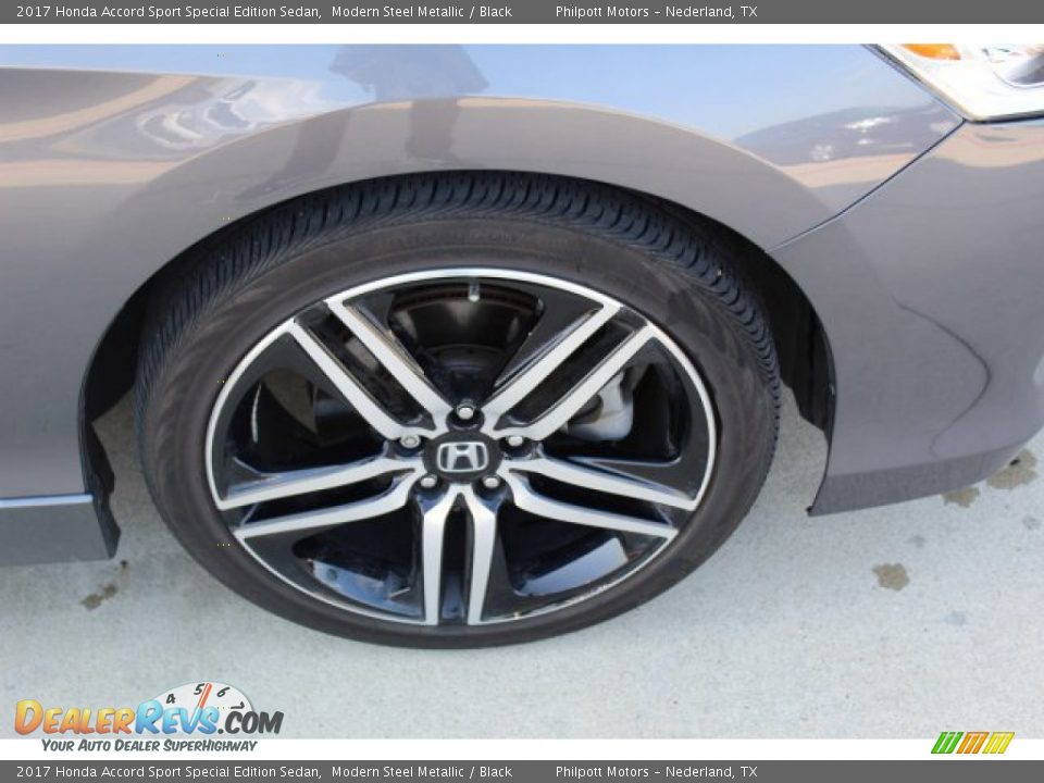 2017 Honda Accord Sport Special Edition Sedan Modern Steel Metallic / Black Photo #9