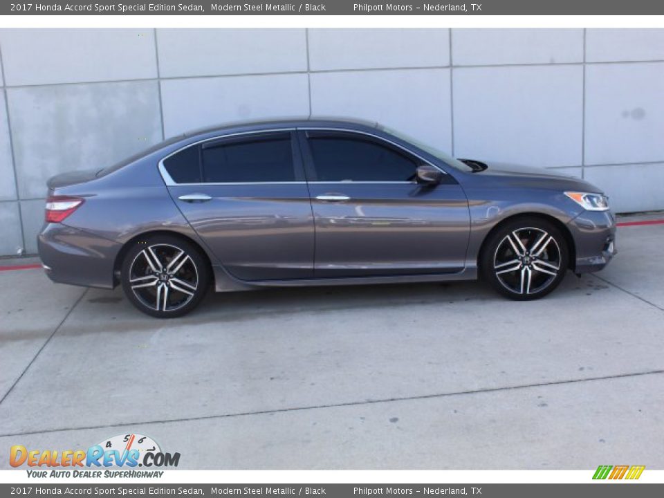 2017 Honda Accord Sport Special Edition Sedan Modern Steel Metallic / Black Photo #10