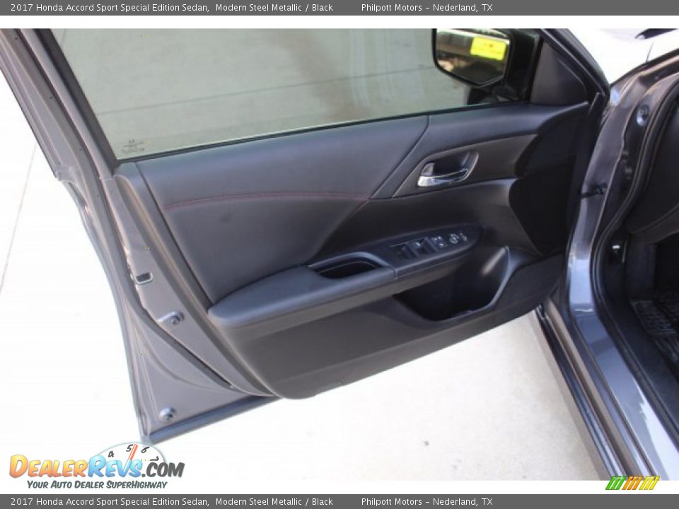 2017 Honda Accord Sport Special Edition Sedan Modern Steel Metallic / Black Photo #12
