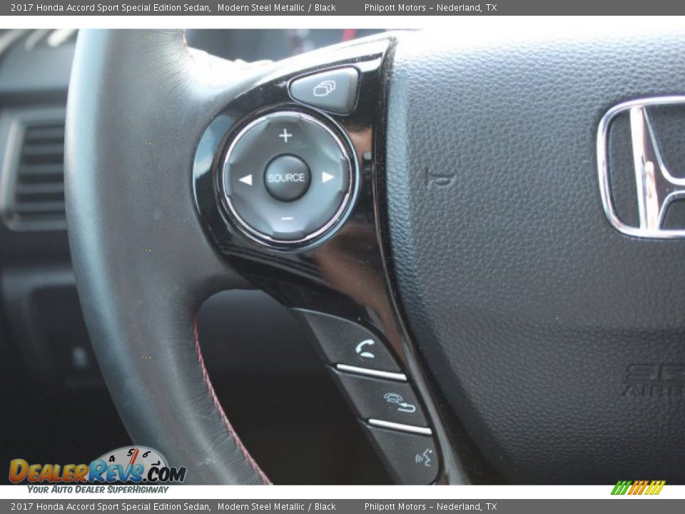 2017 Honda Accord Sport Special Edition Sedan Modern Steel Metallic / Black Photo #15