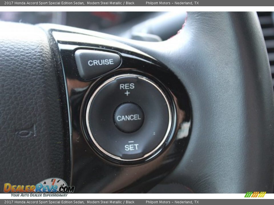 2017 Honda Accord Sport Special Edition Sedan Modern Steel Metallic / Black Photo #16