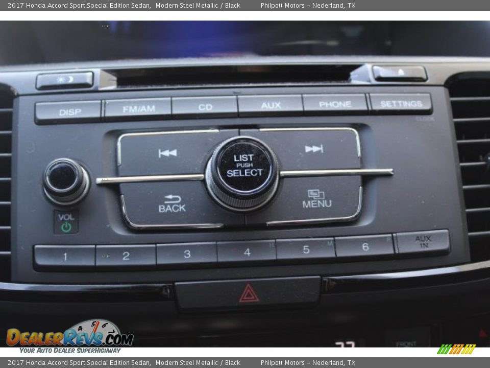 2017 Honda Accord Sport Special Edition Sedan Modern Steel Metallic / Black Photo #20