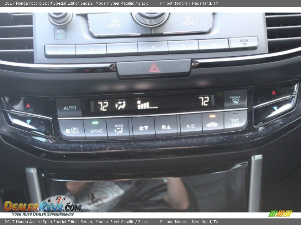 2017 Honda Accord Sport Special Edition Sedan Modern Steel Metallic / Black Photo #21