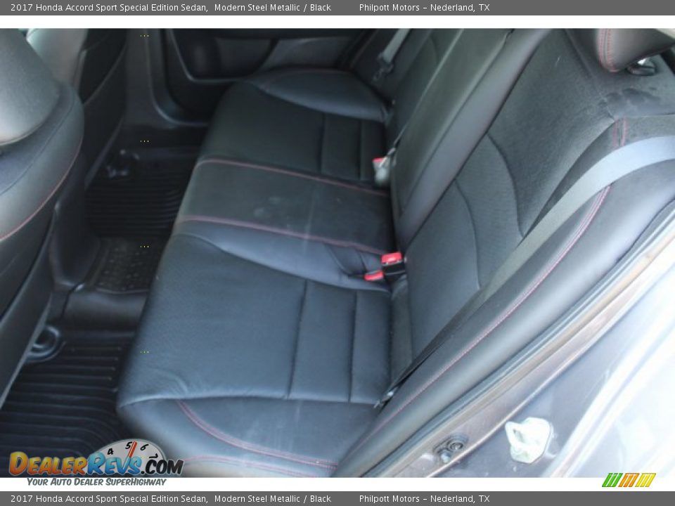 2017 Honda Accord Sport Special Edition Sedan Modern Steel Metallic / Black Photo #24