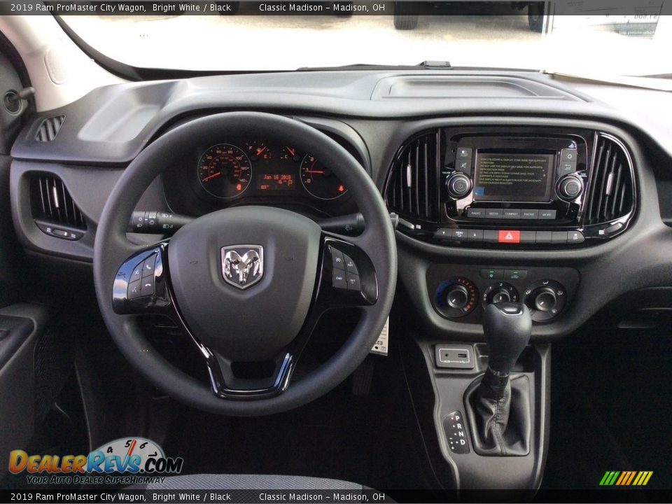 2019 Ram ProMaster City Wagon Bright White / Black Photo #2