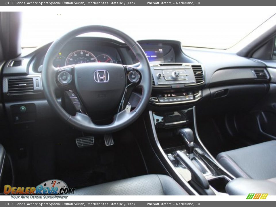 2017 Honda Accord Sport Special Edition Sedan Modern Steel Metallic / Black Photo #25