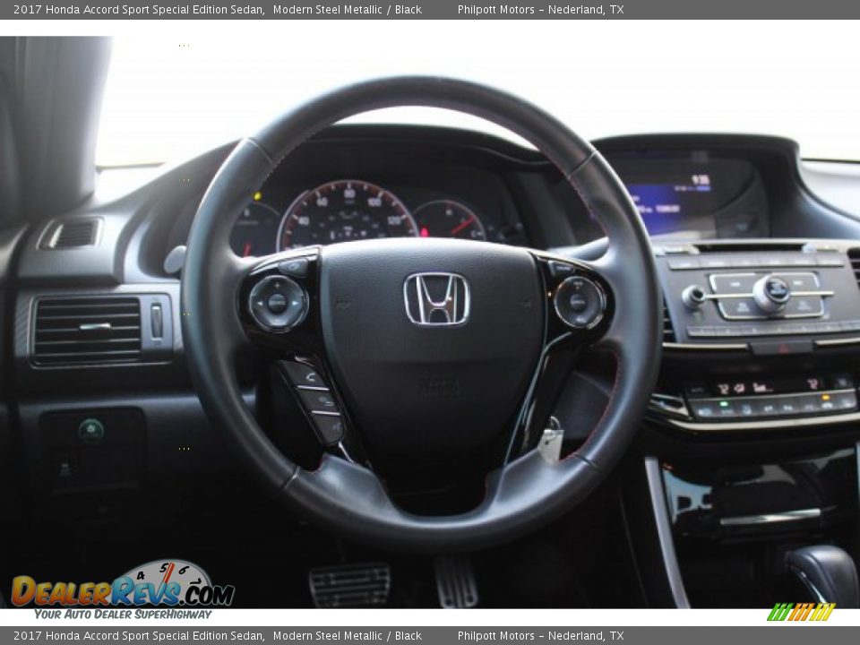 2017 Honda Accord Sport Special Edition Sedan Modern Steel Metallic / Black Photo #26