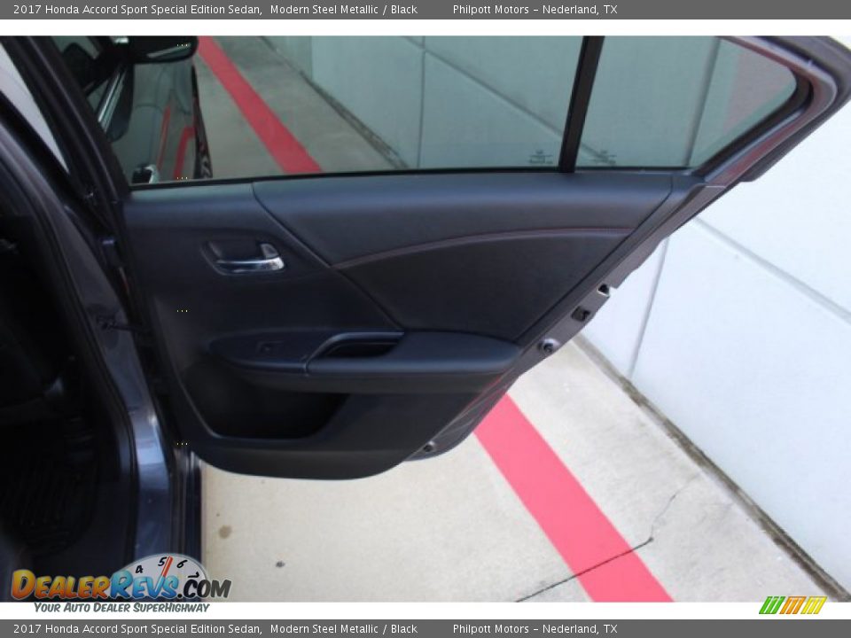 2017 Honda Accord Sport Special Edition Sedan Modern Steel Metallic / Black Photo #27