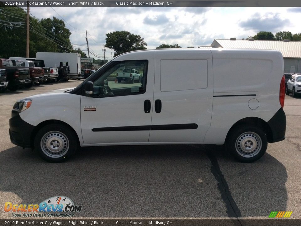 2019 Ram ProMaster City Wagon Bright White / Black Photo #6