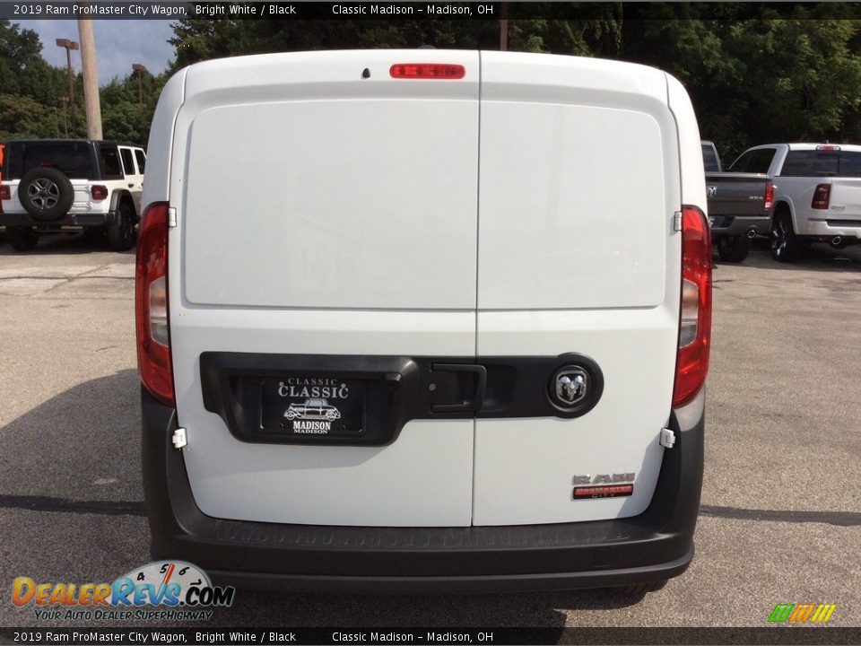 2019 Ram ProMaster City Wagon Bright White / Black Photo #8