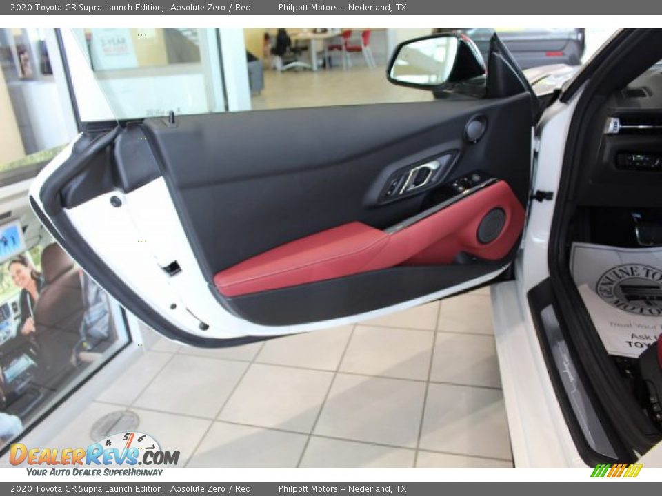 Door Panel of 2020 Toyota GR Supra Launch Edition Photo #6