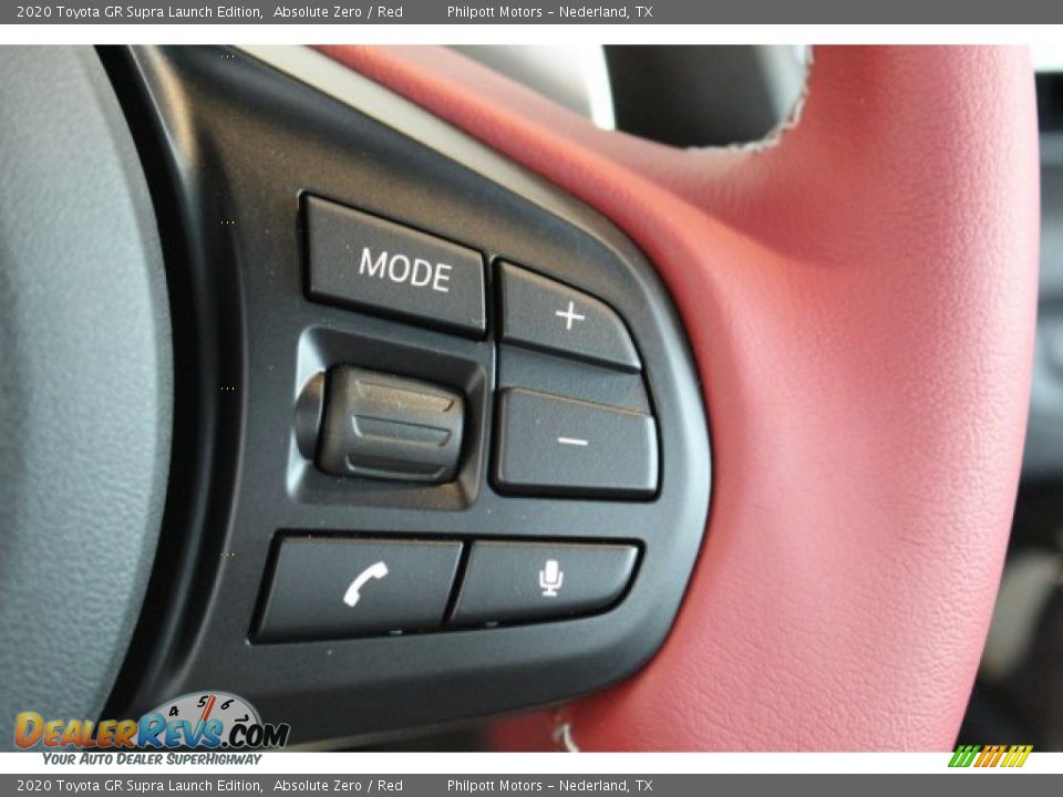 2020 Toyota GR Supra Launch Edition Steering Wheel Photo #10