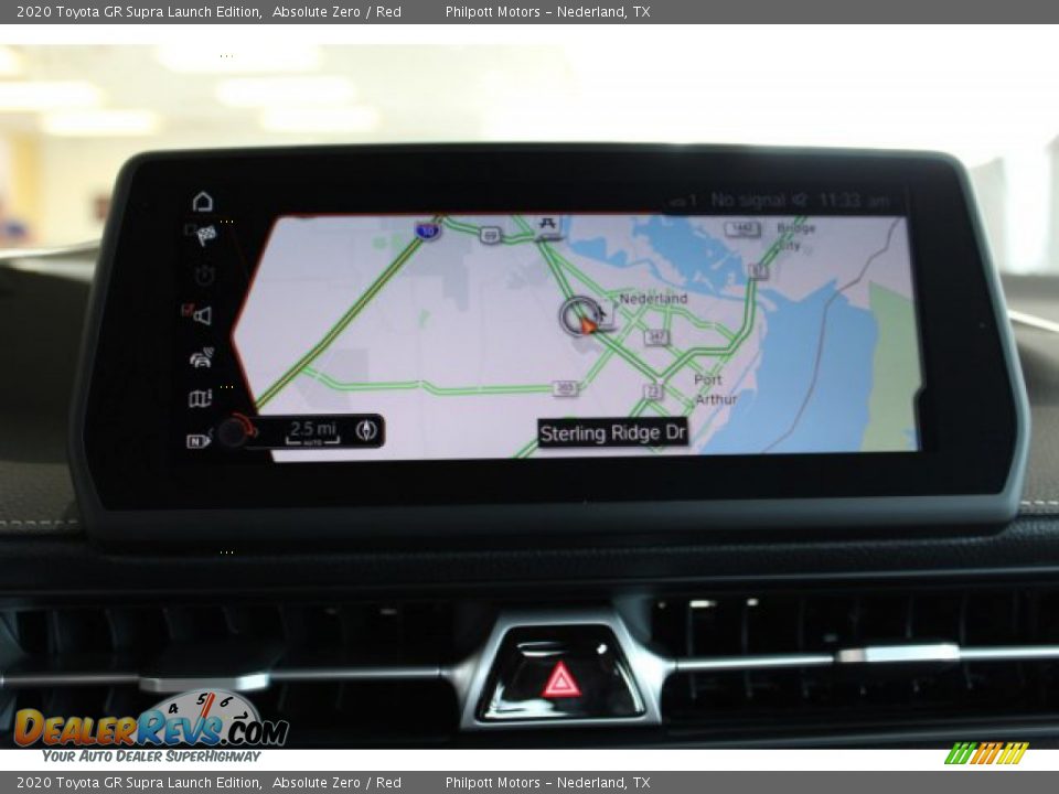 Navigation of 2020 Toyota GR Supra Launch Edition Photo #13