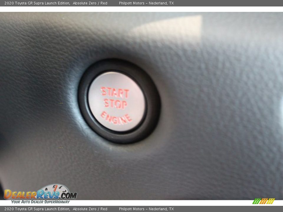 2020 Toyota GR Supra Launch Edition Absolute Zero / Red Photo #15