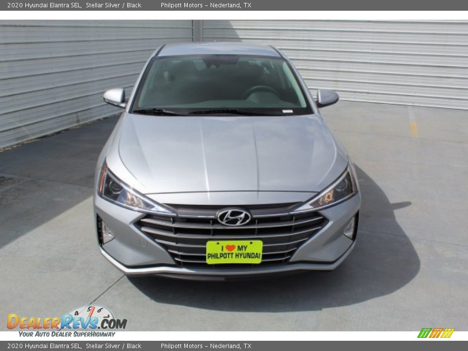 2020 Hyundai Elantra SEL Stellar Silver / Black Photo #3