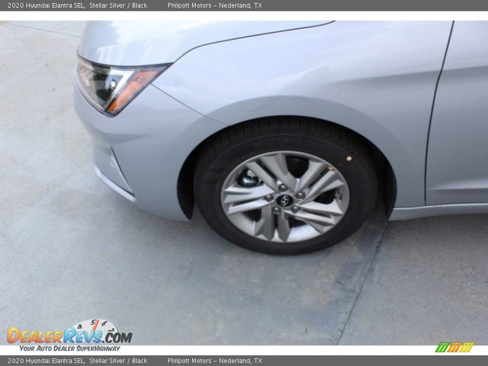2020 Hyundai Elantra SEL Stellar Silver / Black Photo #5