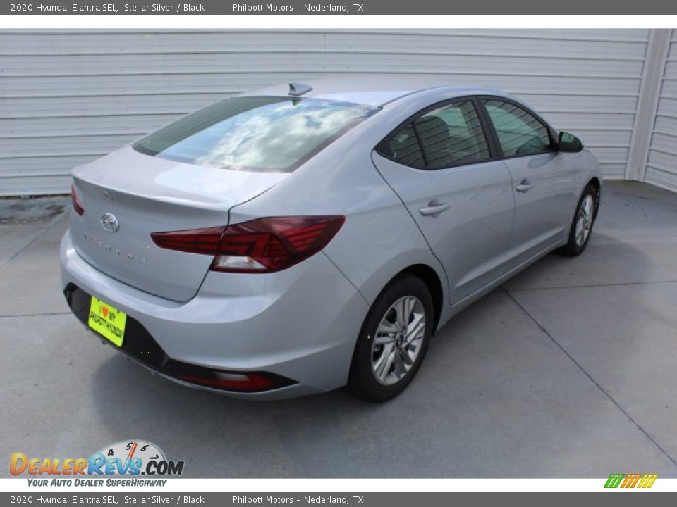 2020 Hyundai Elantra SEL Stellar Silver / Black Photo #8