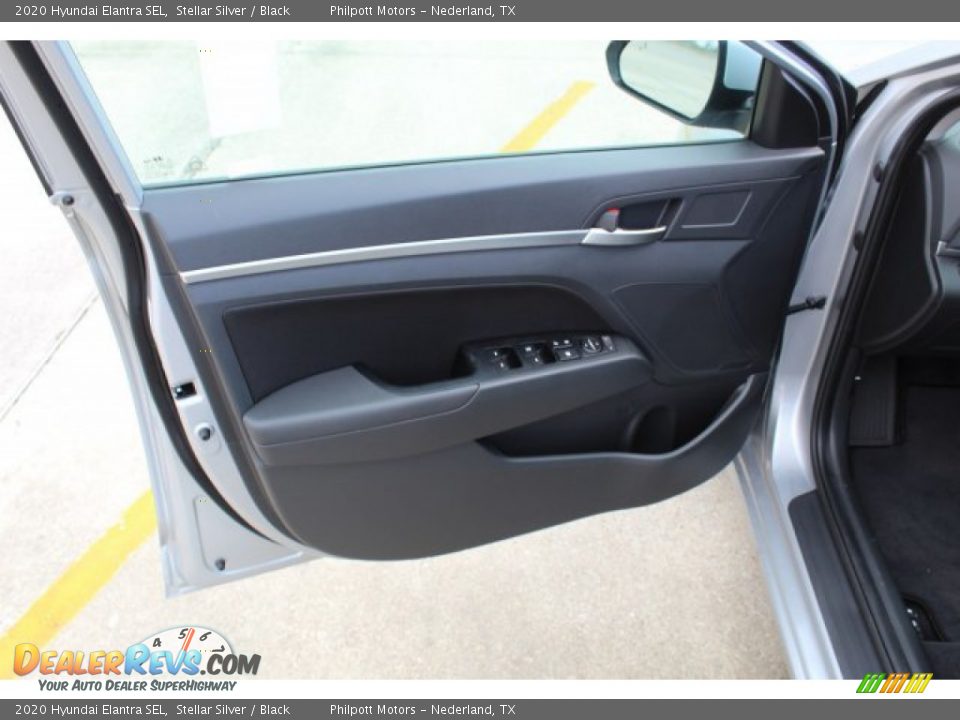 2020 Hyundai Elantra SEL Stellar Silver / Black Photo #9