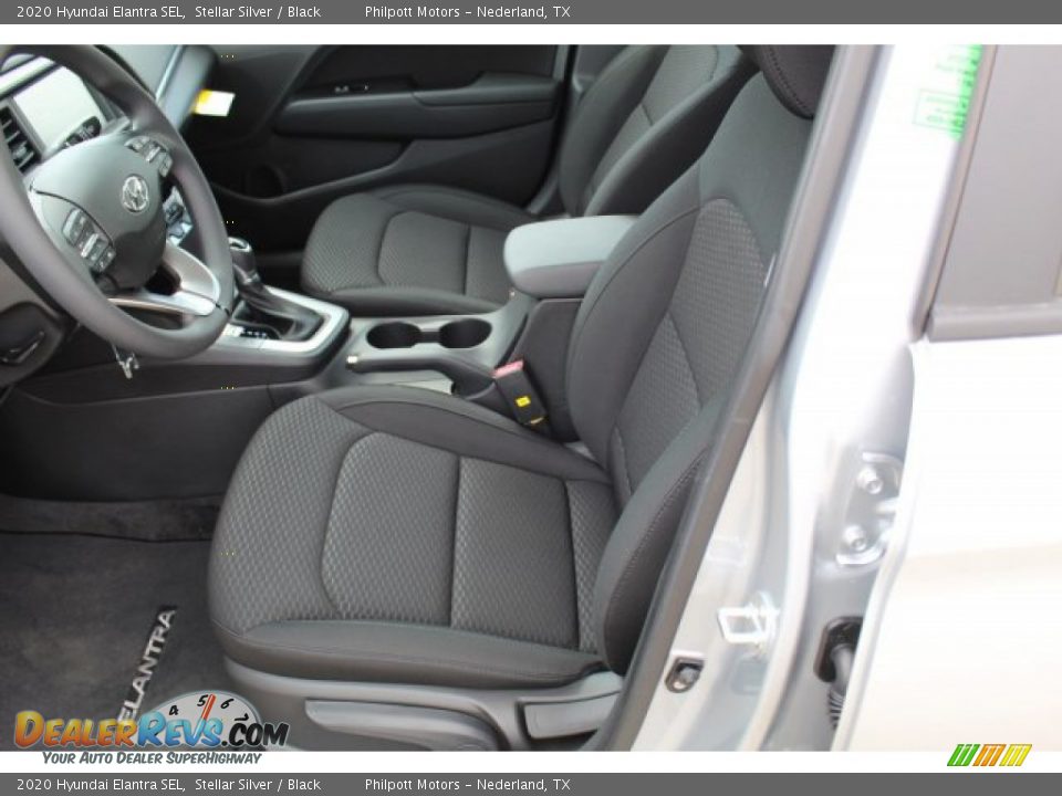 2020 Hyundai Elantra SEL Stellar Silver / Black Photo #10