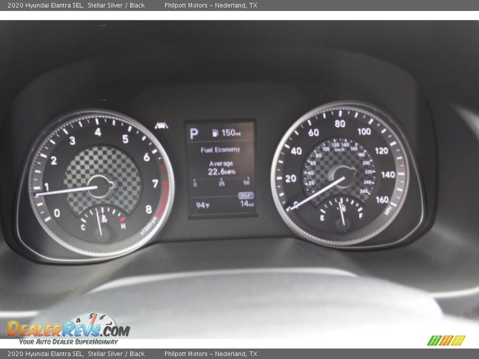 2020 Hyundai Elantra SEL Gauges Photo #13