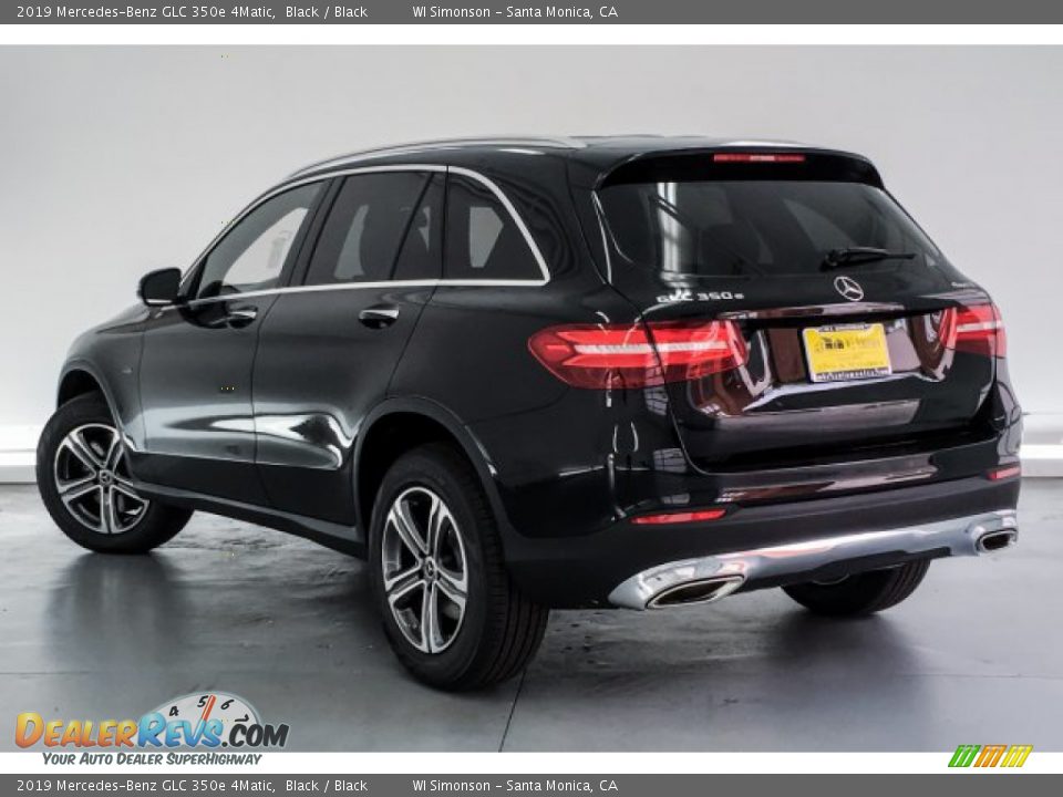 2019 Mercedes-Benz GLC 350e 4Matic Black / Black Photo #2