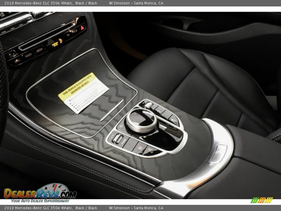 2019 Mercedes-Benz GLC 350e 4Matic Black / Black Photo #7
