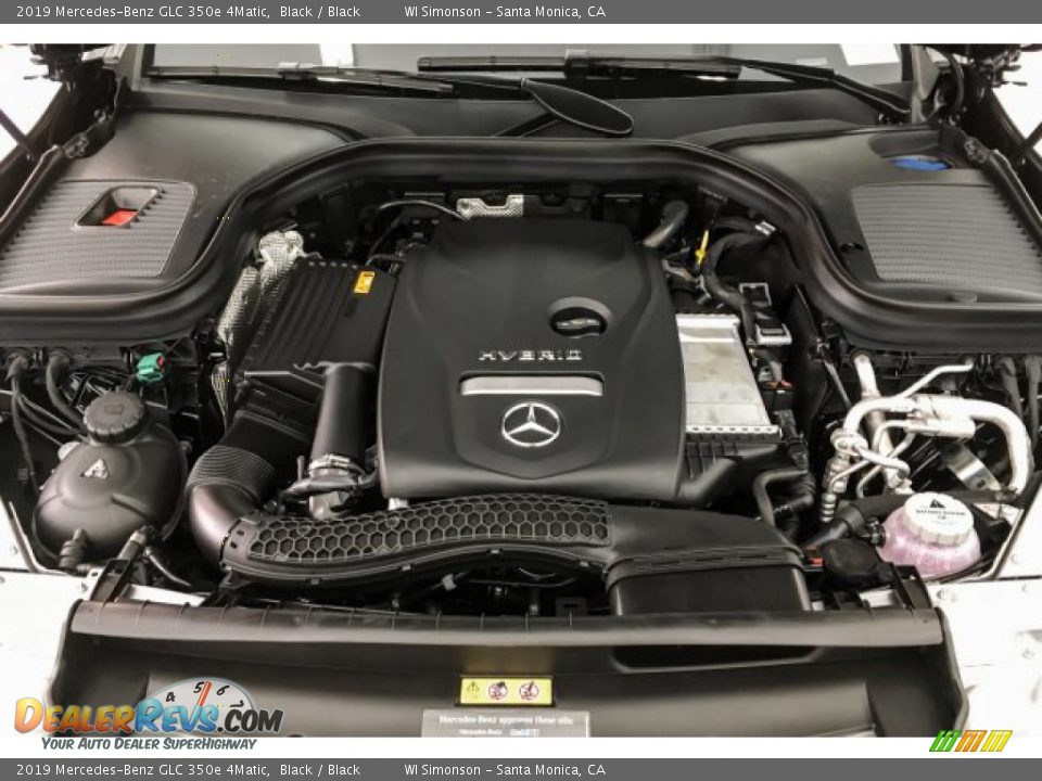 2019 Mercedes-Benz GLC 350e 4Matic Black / Black Photo #8