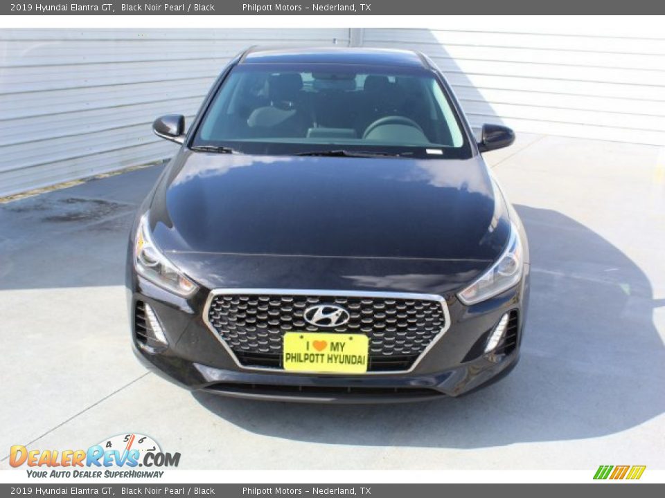 2019 Hyundai Elantra GT Black Noir Pearl / Black Photo #3