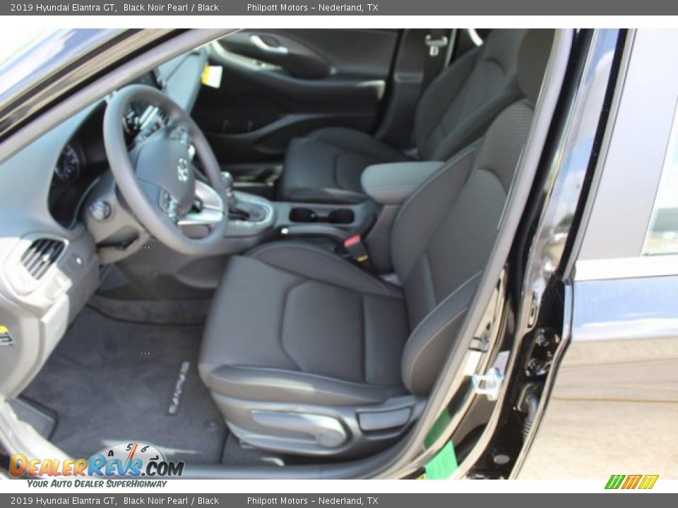 2019 Hyundai Elantra GT Black Noir Pearl / Black Photo #10
