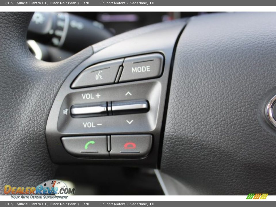 2019 Hyundai Elantra GT Black Noir Pearl / Black Photo #11