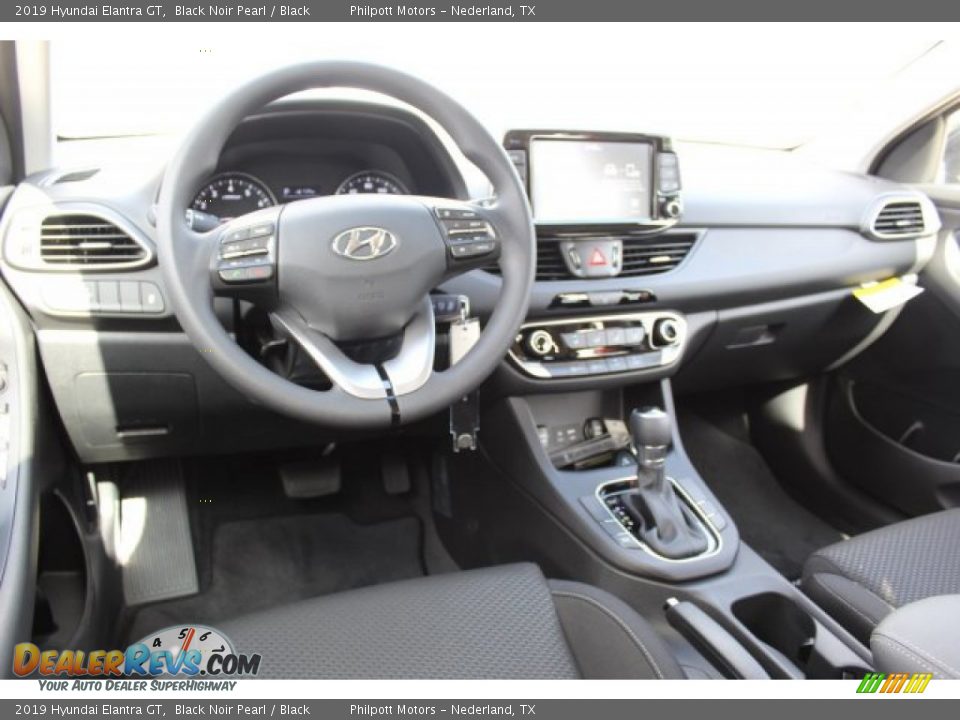 2019 Hyundai Elantra GT Black Noir Pearl / Black Photo #19
