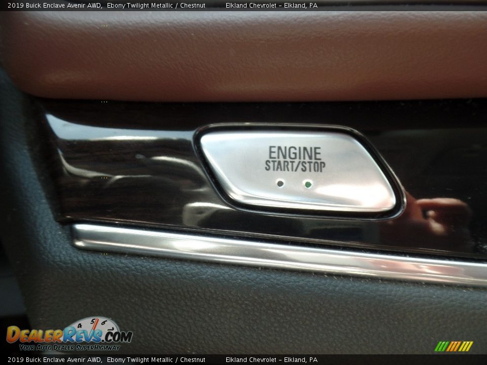 2019 Buick Enclave Avenir AWD Ebony Twilight Metallic / Chestnut Photo #36