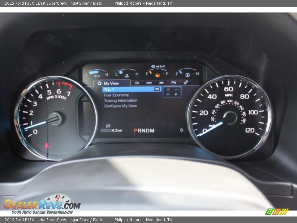 2019 Ford F150 Lariat SuperCrew Gauges Photo #14