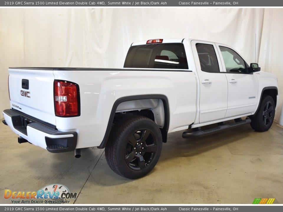 2019 GMC Sierra 1500 Limited Elevation Double Cab 4WD Summit White / Jet Black/Dark Ash Photo #2