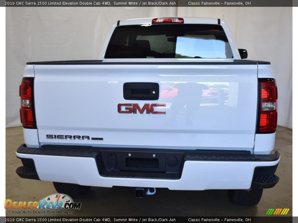 2019 GMC Sierra 1500 Limited Elevation Double Cab 4WD Summit White / Jet Black/Dark Ash Photo #3