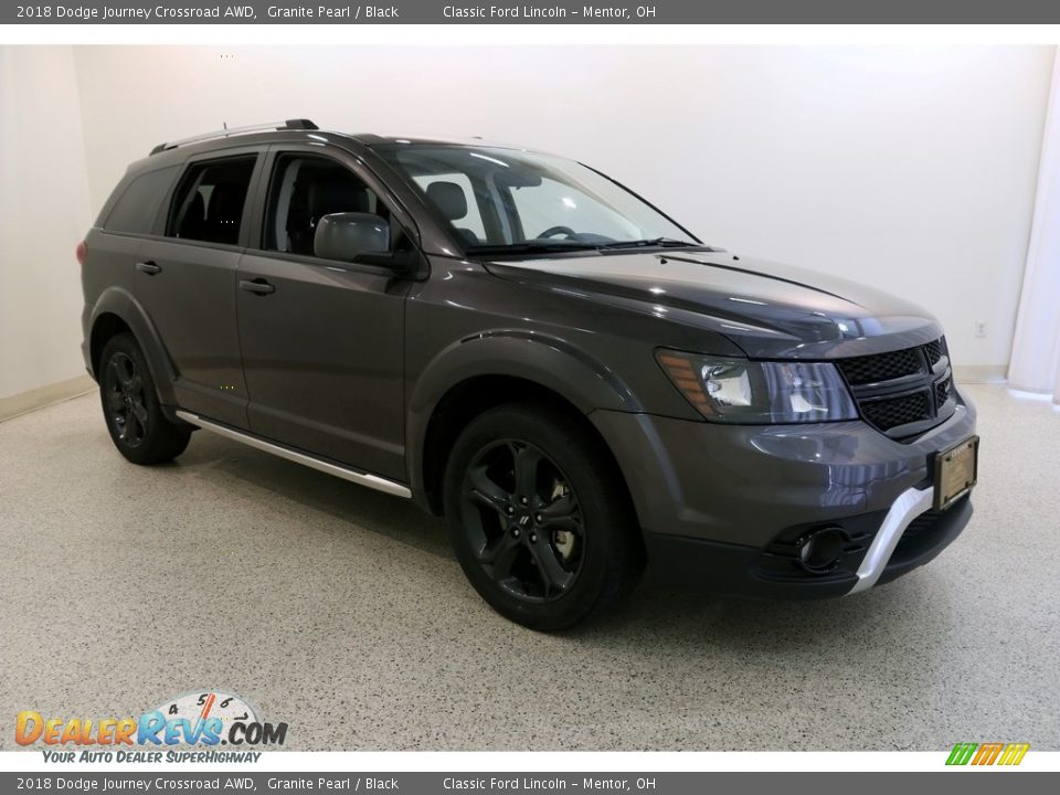 2018 Dodge Journey Crossroad AWD Granite Pearl / Black Photo #1