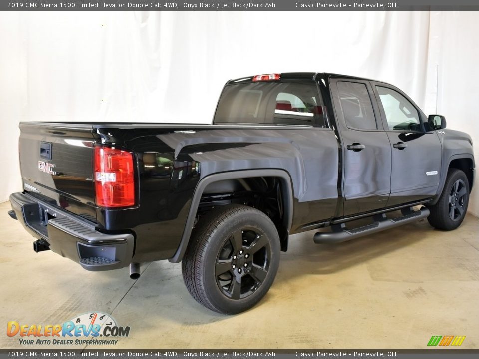 2019 GMC Sierra 1500 Limited Elevation Double Cab 4WD Onyx Black / Jet Black/Dark Ash Photo #2