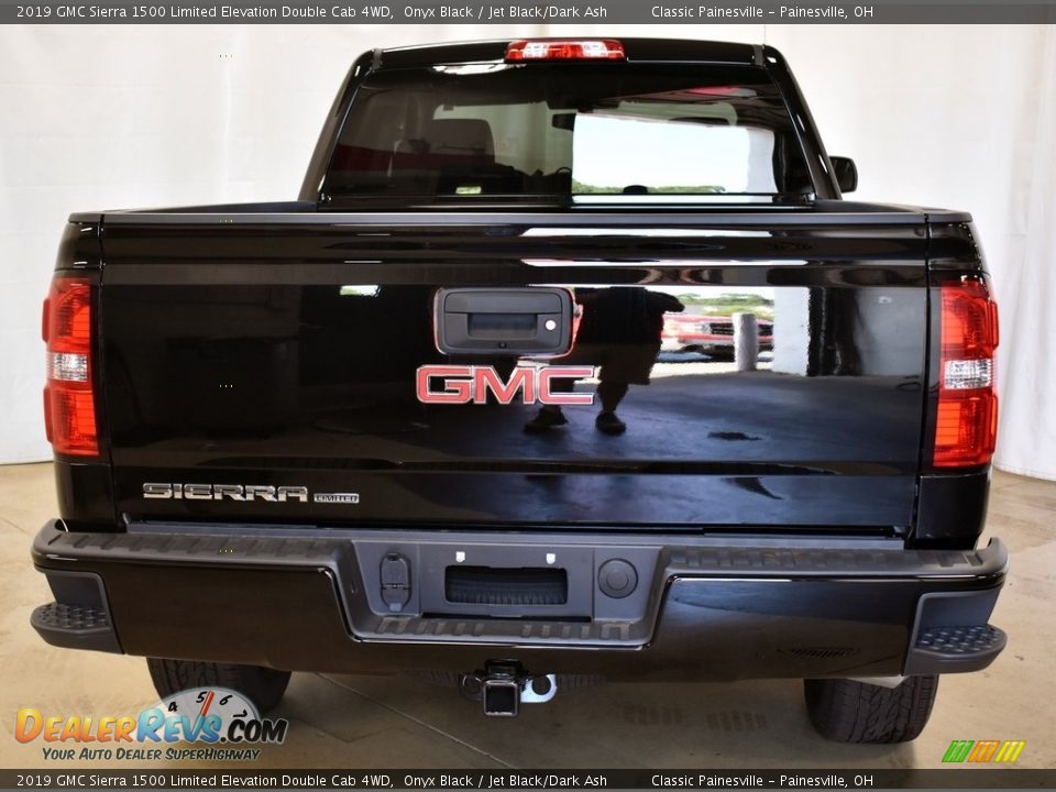 2019 GMC Sierra 1500 Limited Elevation Double Cab 4WD Onyx Black / Jet Black/Dark Ash Photo #3