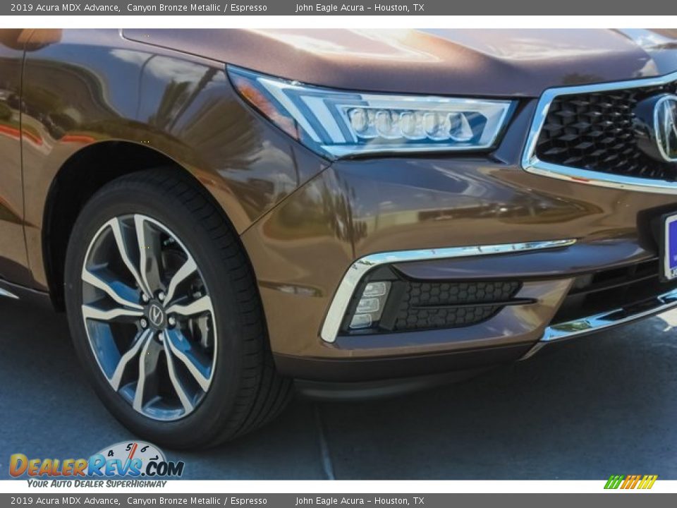 2019 Acura MDX Advance Canyon Bronze Metallic / Espresso Photo #11