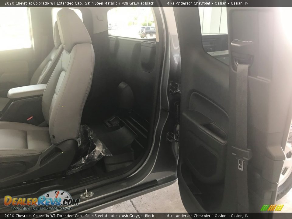 2020 Chevrolet Colorado WT Extended Cab Satin Steel Metallic / Ash Gray/Jet Black Photo #10