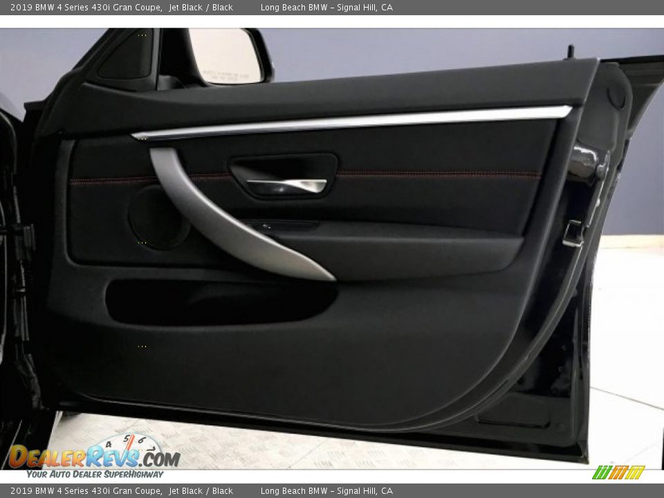 2019 BMW 4 Series 430i Gran Coupe Jet Black / Black Photo #26