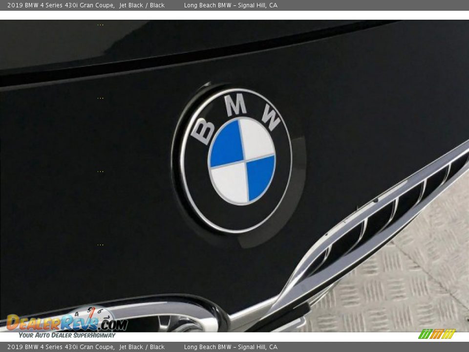 2019 BMW 4 Series 430i Gran Coupe Jet Black / Black Photo #29