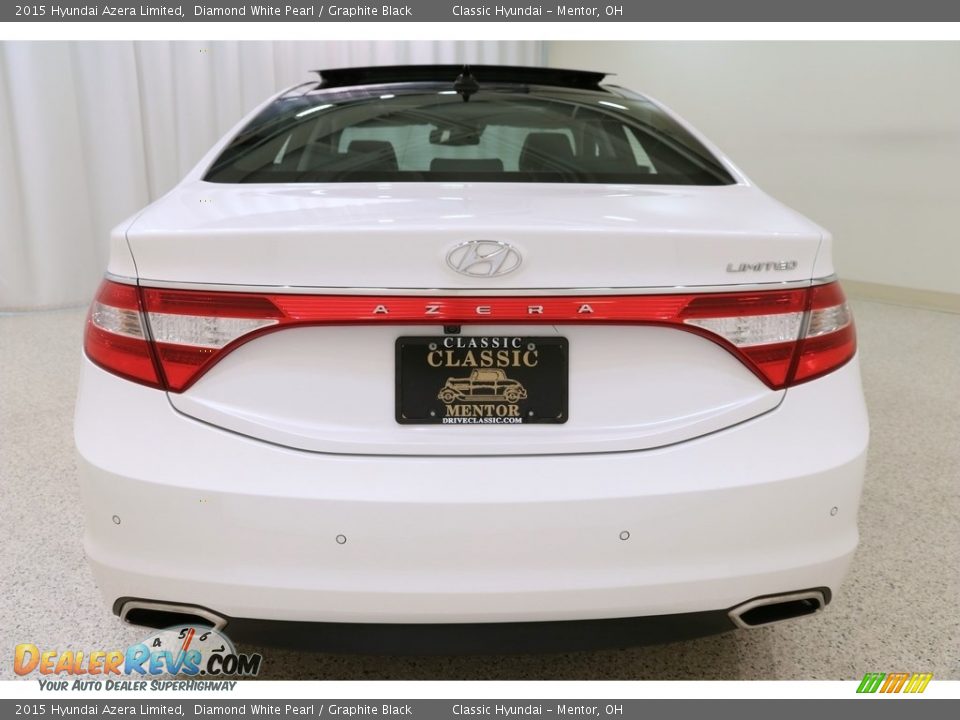 2015 Hyundai Azera Limited Diamond White Pearl / Graphite Black Photo #21