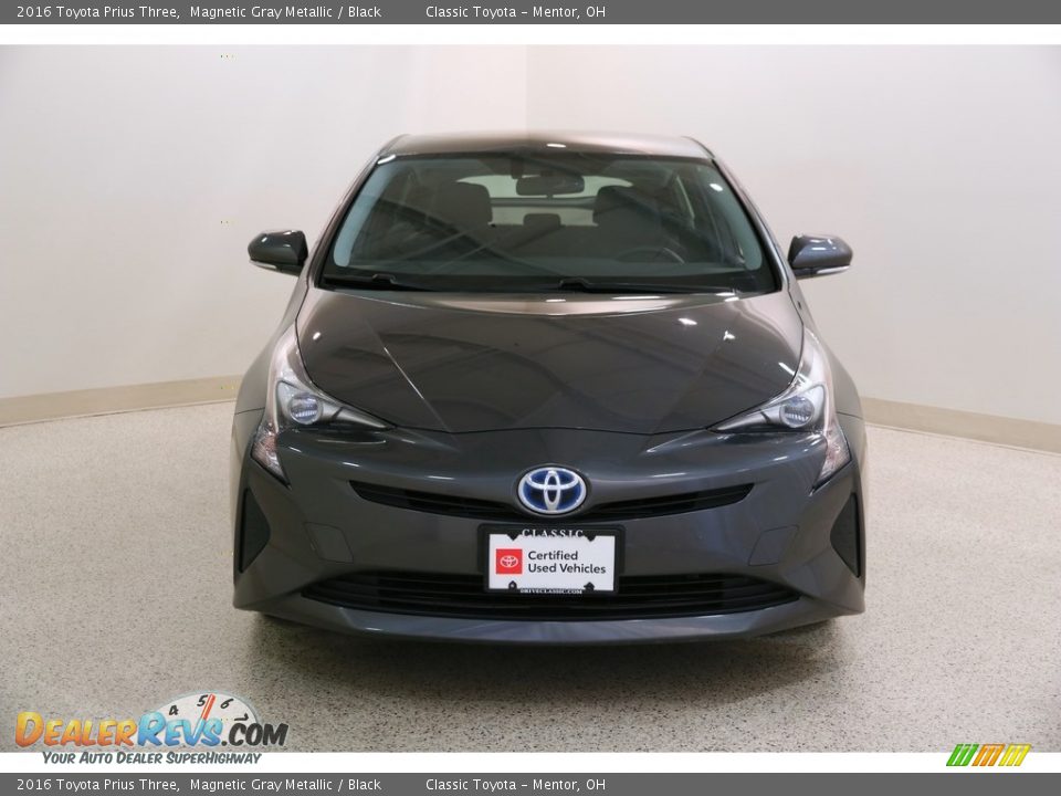 2016 Toyota Prius Three Magnetic Gray Metallic / Black Photo #2