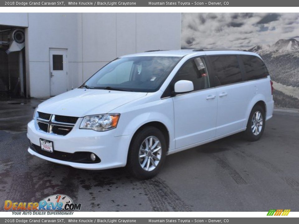 2018 Dodge Grand Caravan SXT White Knuckle / Black/Light Graystone Photo #2